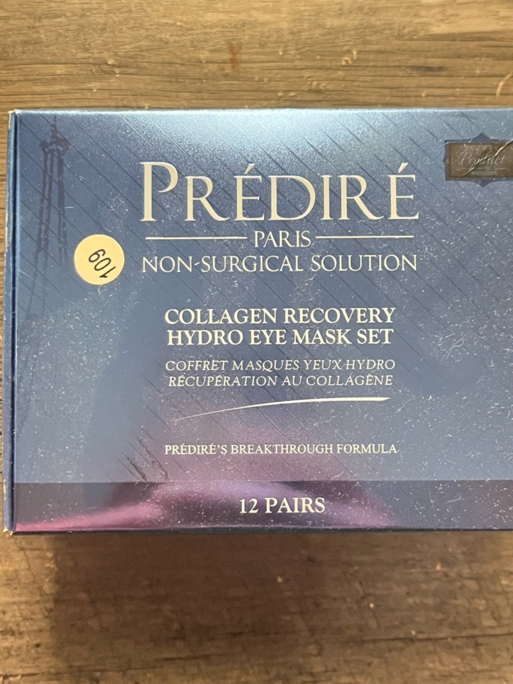 New predire Paris collagen eye mask originally $120